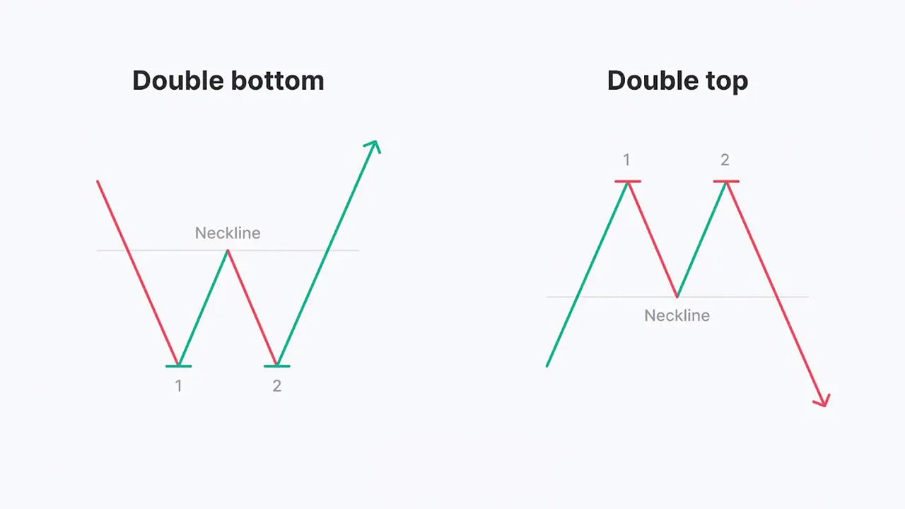 Mastering Double Top and Double Bottom Patterns in Forex Trading