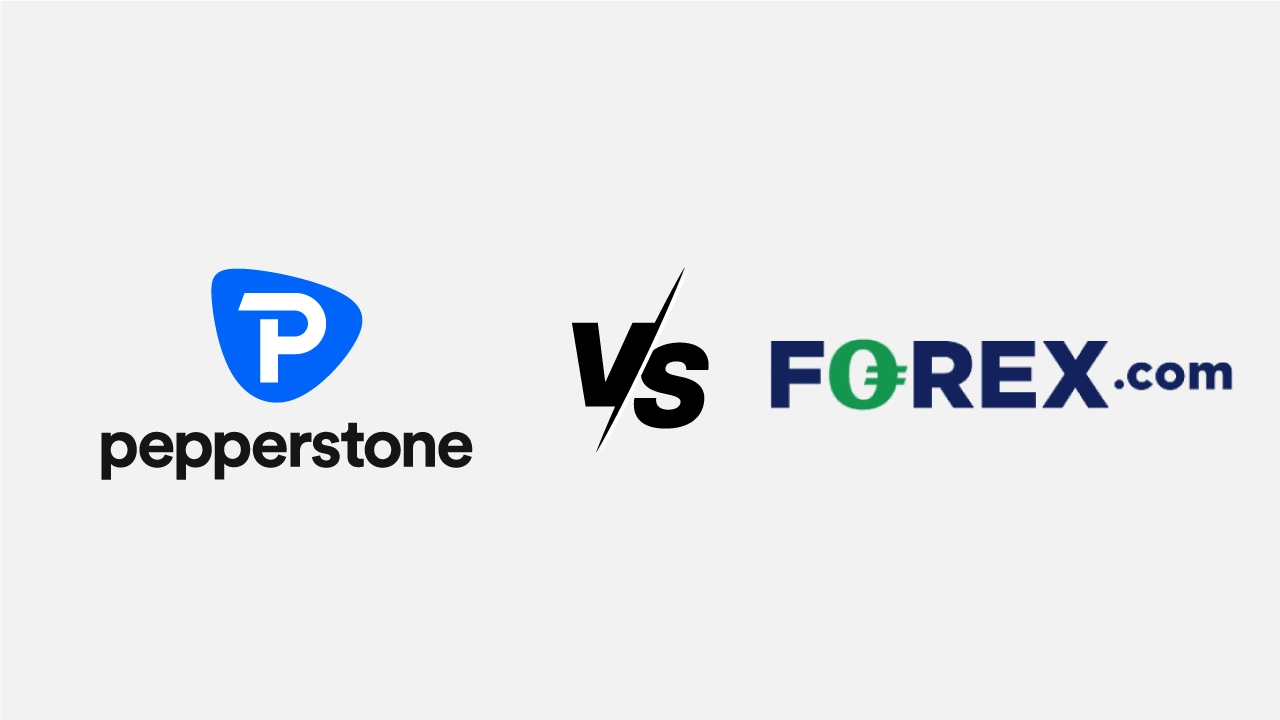 Pepperstone vs FOREX.com Comparison