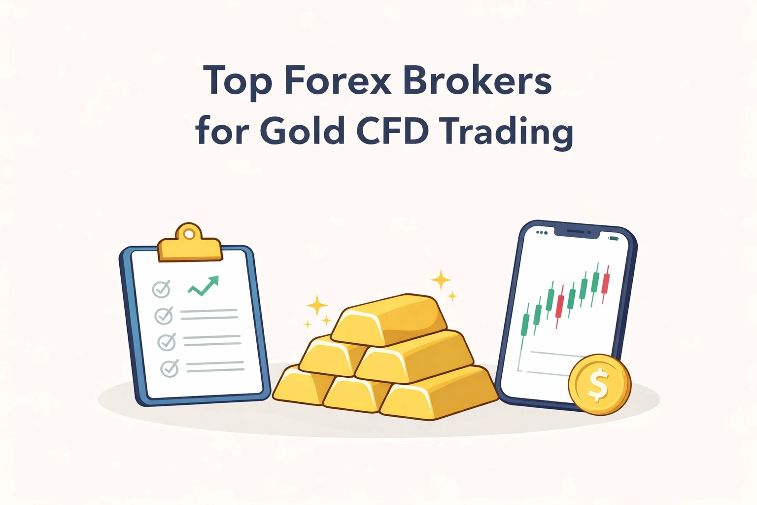 Best Forex Brokers for Gold CFDs Trading